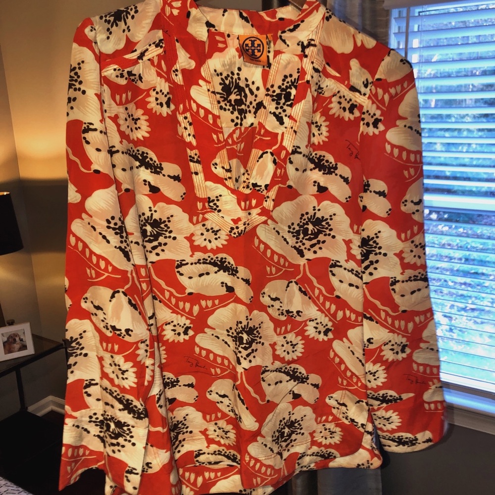 Tory Burch Silk Tunic - Size 6
